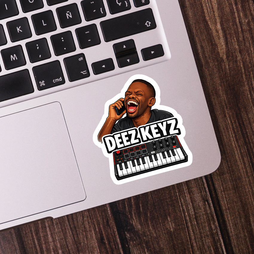 001 - "Deez Keyz" Vinyl Sticker