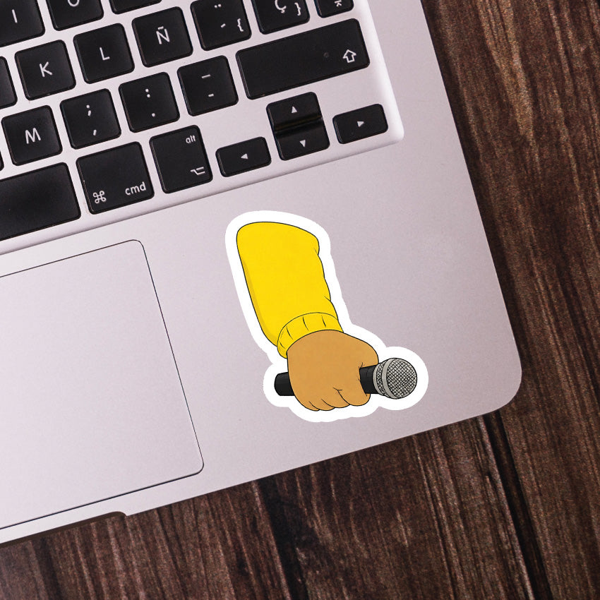 004 - "Arthur Fist" Vinyl Sticker