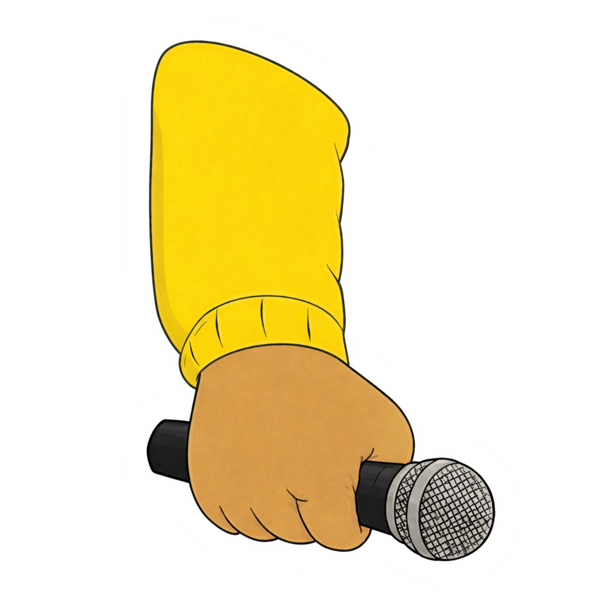 004 - "Arthur Fist" Vinyl Sticker