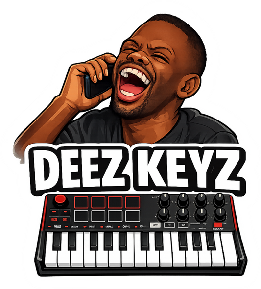 001 - "Deez Keyz" Vinyl Sticker